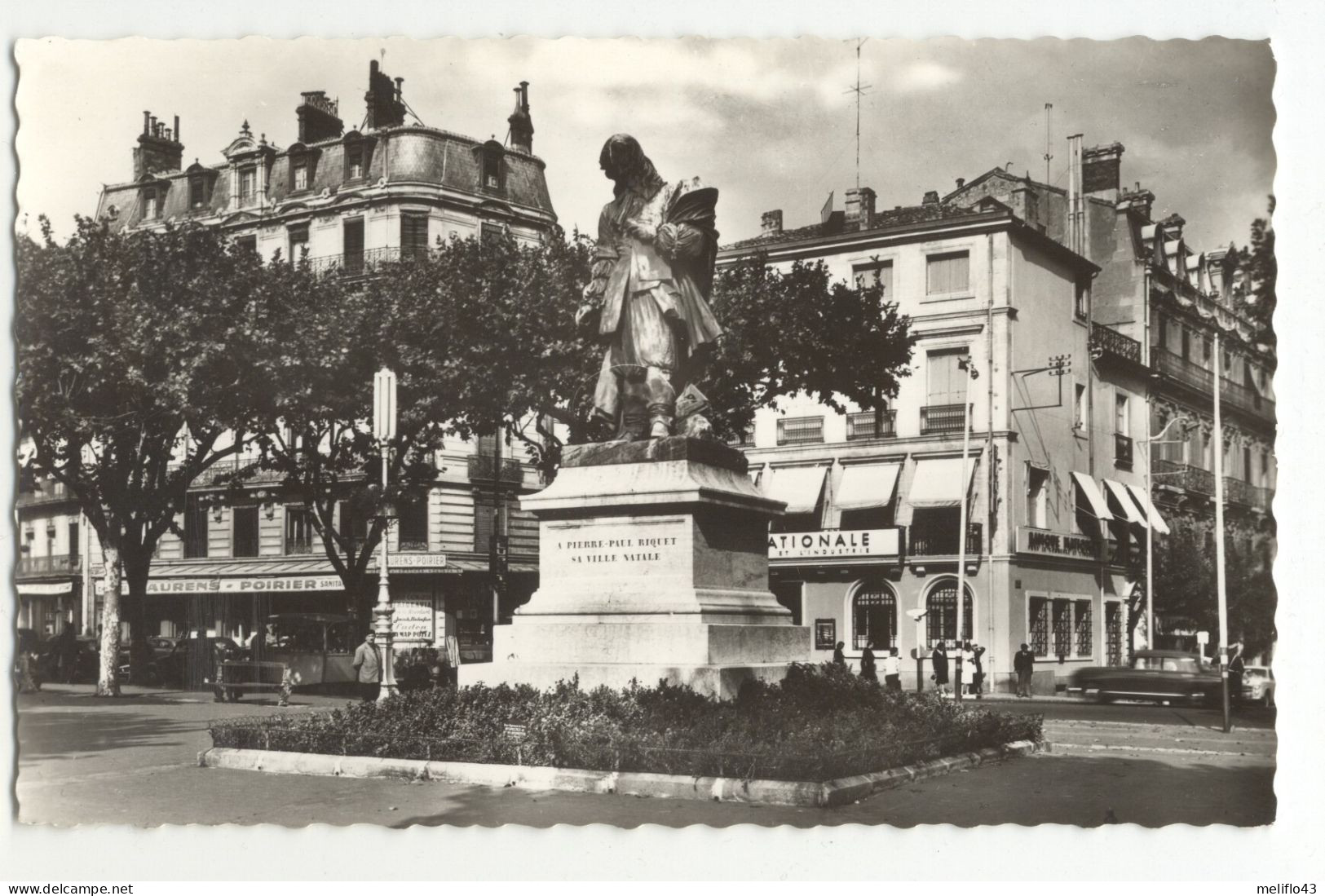 34/ CPSM - Béziers - La Statue De Paul Riquet - Beziers