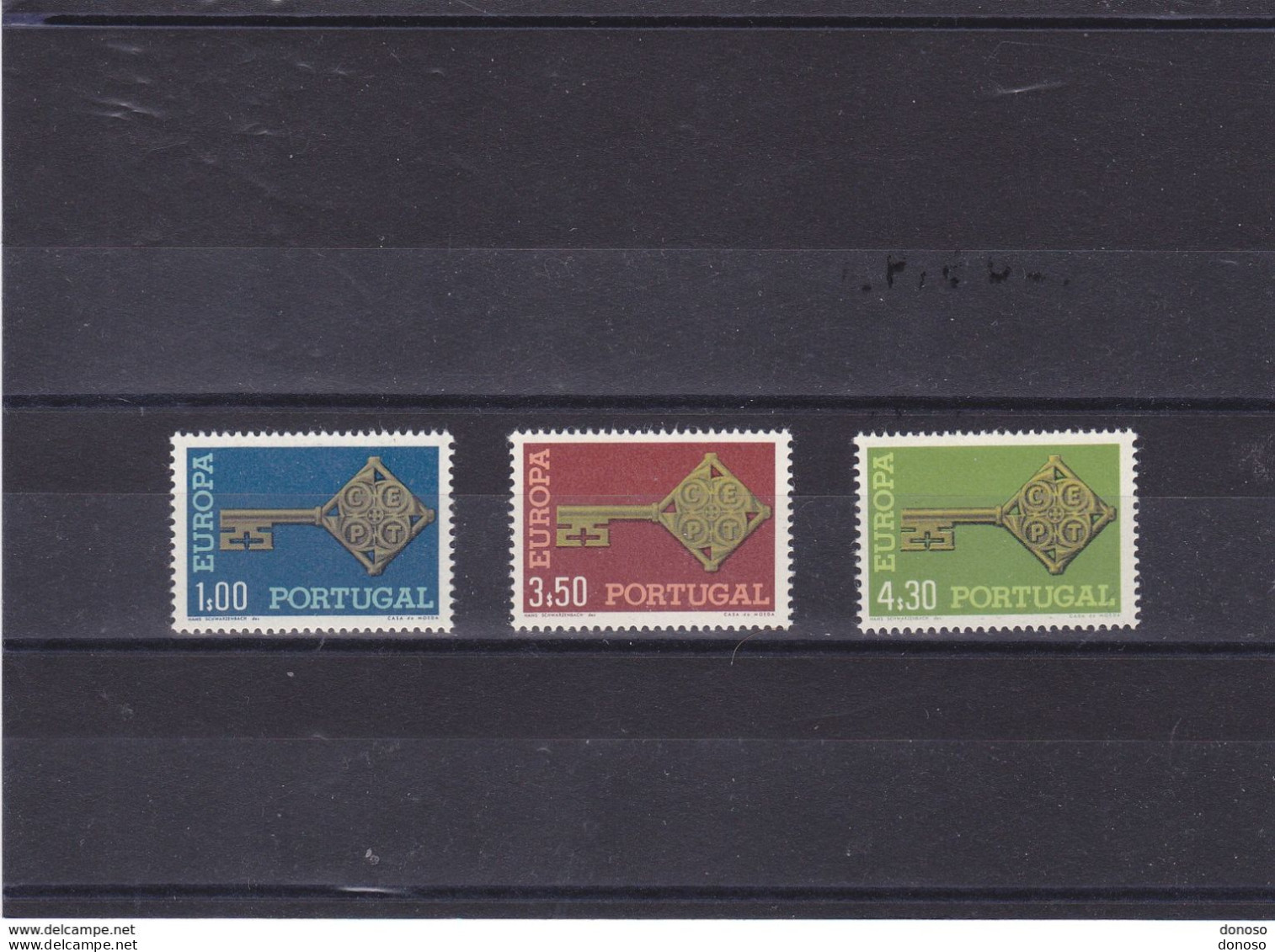 PORTUGAL 1968 EUROPA Yvert 1032-1034, Michel 1051-1053 NEUF** MNH Cote Yv 22 Euros - Neufs