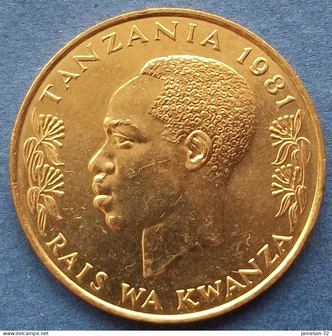 TANZANIA - 20 Senti 1981 "Ostrich" KM# 2 Independent (1961) - Edelweiss Coins - Tansania