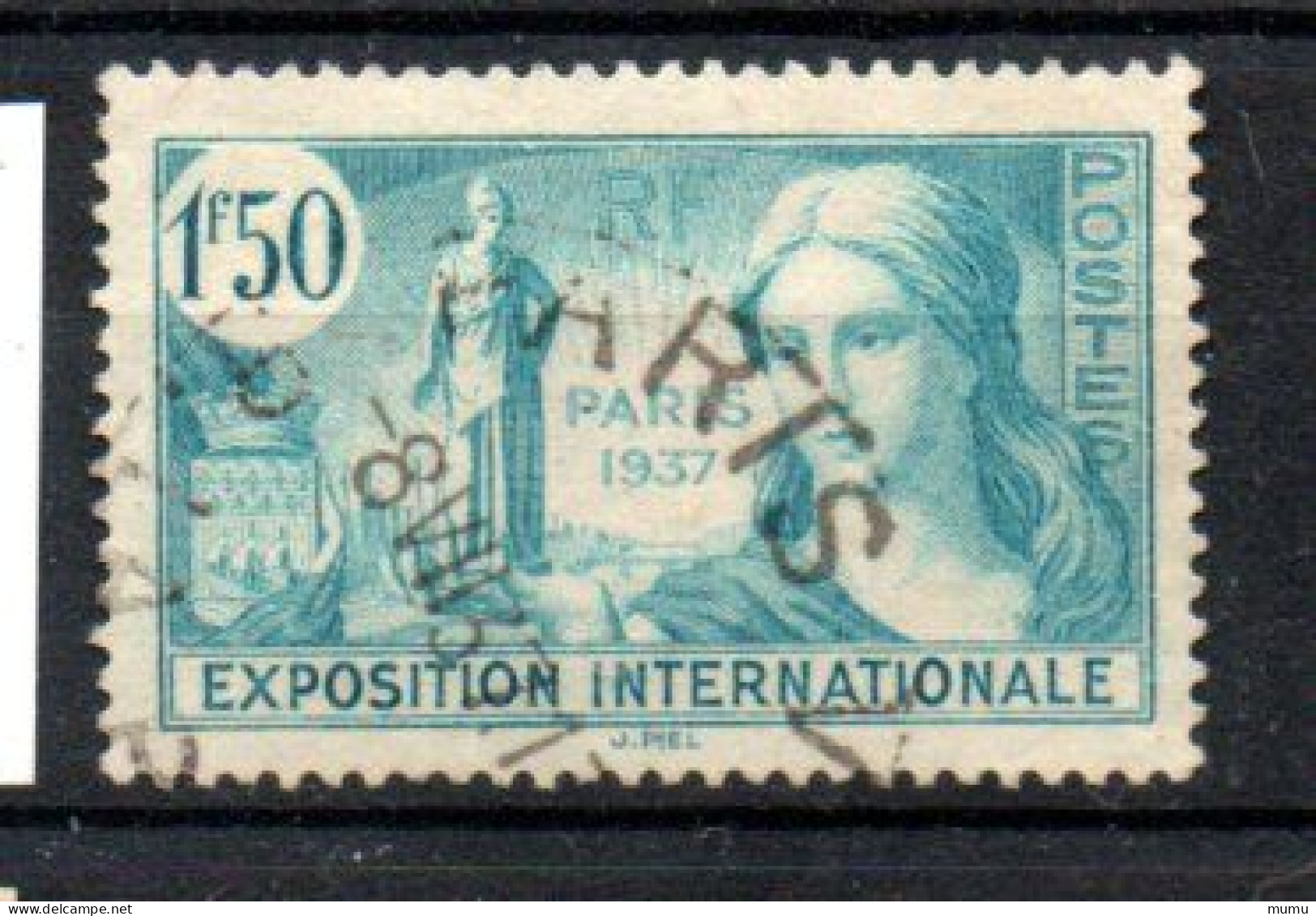 FRANCE OB CACHET ROND YT N° 336 - Used Stamps
