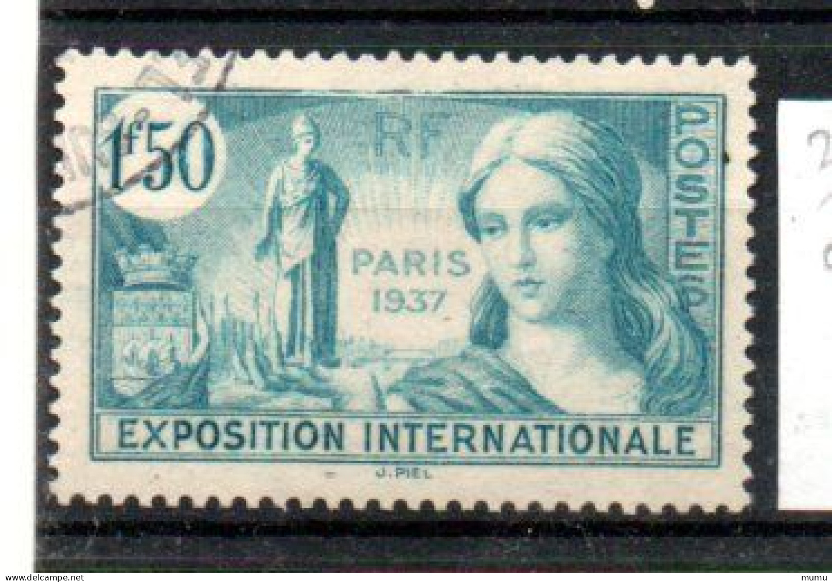 FRANCE  OB CACHET ROND YT N° 336 - Used Stamps