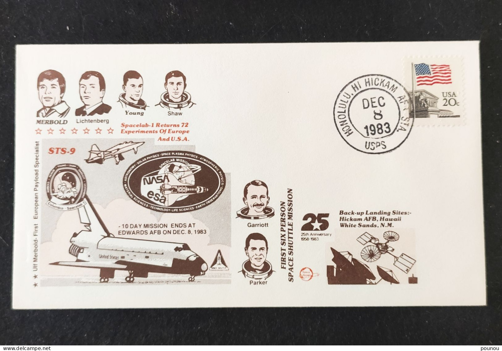 * US - STS-9 - FIRST SIX PERSON SPACE SHUTTLE MISSION (88) - United States