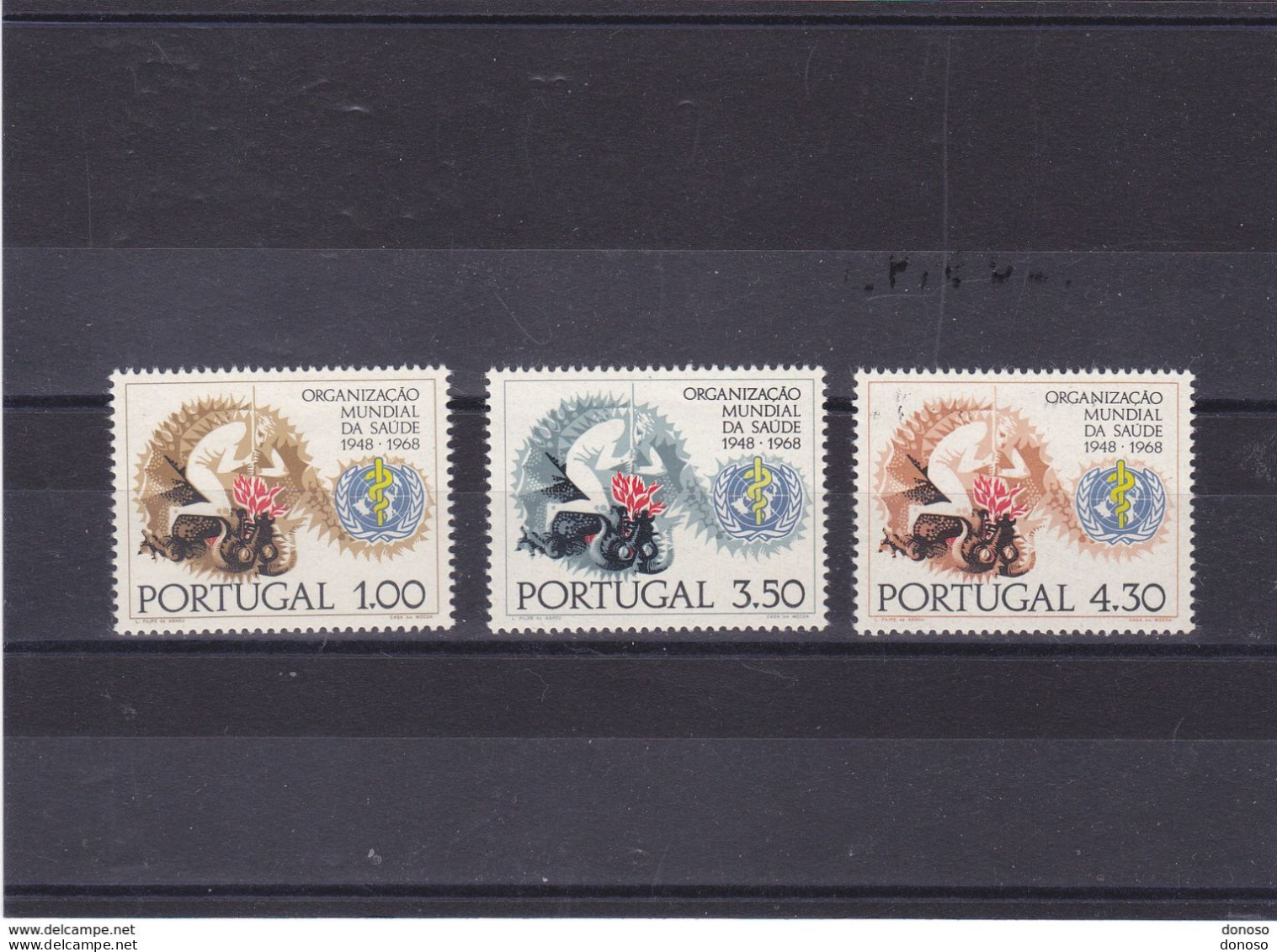 PORTUGAL 1968 OMS Yvert 1038-1040, Michel 1057-1059 NEUF** MNH Cote Yv 11 Euros - Unused Stamps