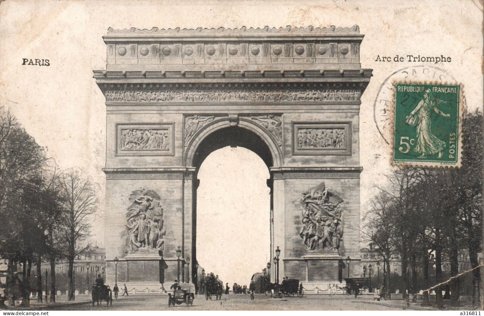 PARIS Arc De Triomphe - Arc De Triomphe