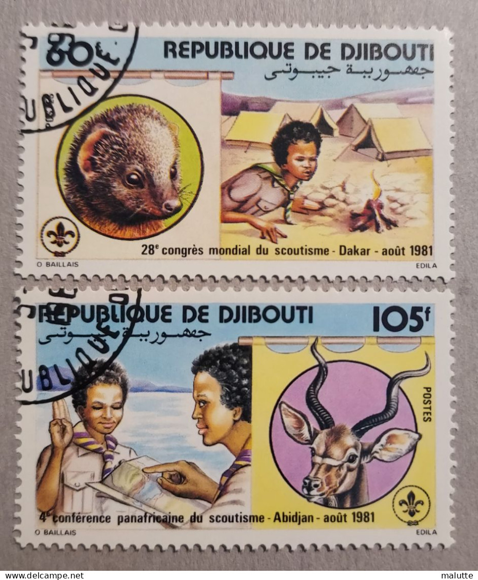Djibouti YT 539 Et 540 Oblitérés - Yibuti (1977-...)