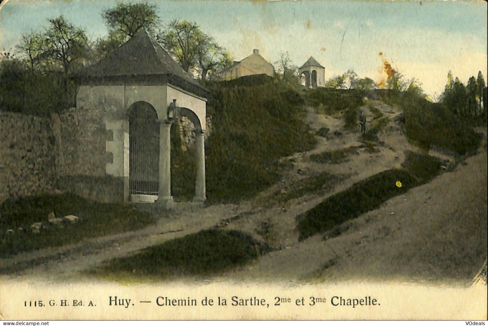 Belgique - Liège - Huy - Chemin De La Sarthe, 2ème Et 3ème Chapelle - Hoei