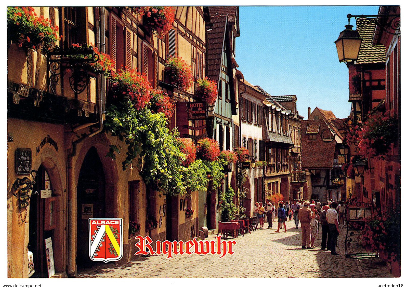 RIQUEWIHR - Rue Du Général DE GAULLE - Cour De La Dîme - Riquewihr