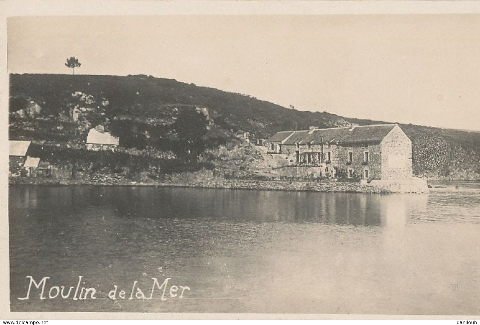 CARTE  PHOTO     MOULIN DE LA MER - Autres & Non Classés