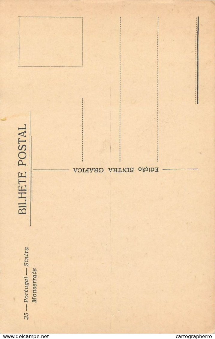 Portugal Cintra Monserrate - Altri & Non Classificati