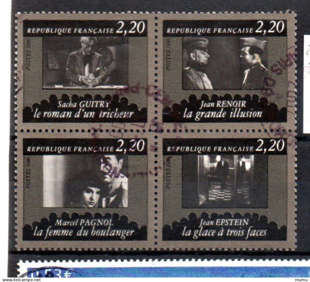 FRANCE CACHET ROND YT N° 2435,2436,2437,2438 - Gebraucht