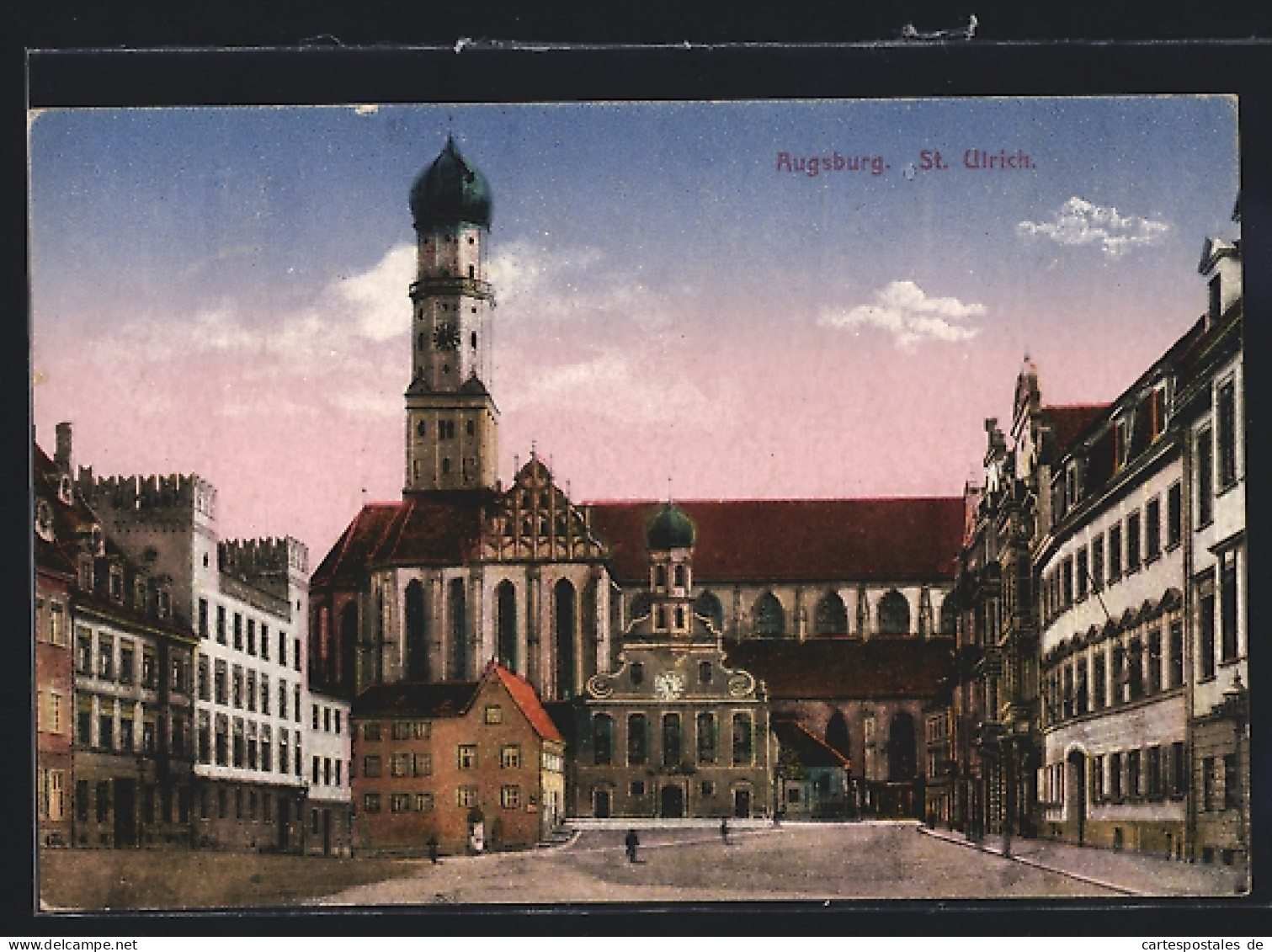 AK Augsburg, Blick Auf St. Ulrich  - Augsburg