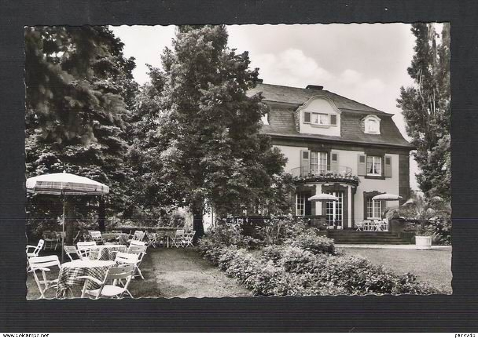 BOPPARD Am Rhein  Hotel Rheinterrassen - Kurhof - ALTE KARTE / OUDE POSTKAART / VIEILLE CPA  (D 051) - Boppard