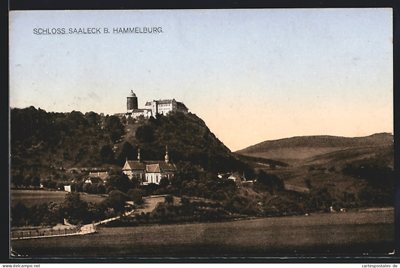 AK Hammelburg, Blick Auf Schloss Saaleck  - Hammelburg