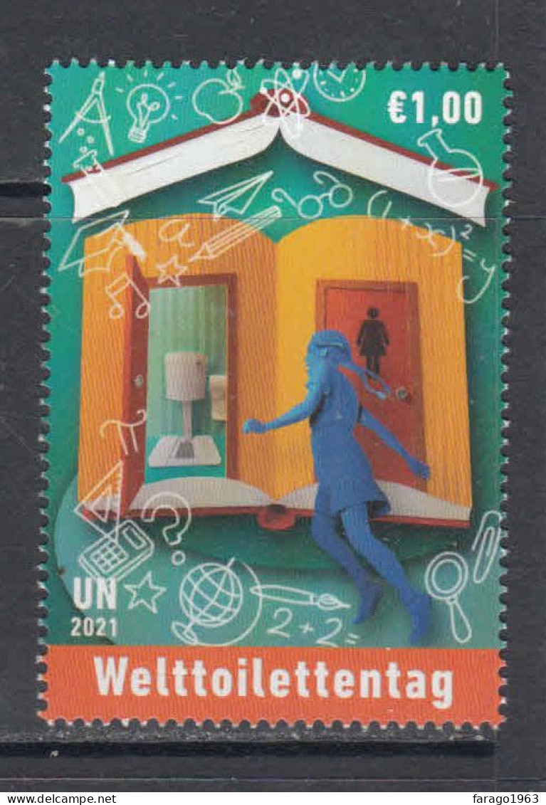 2021 United Nations Vienna  World Toilet Day For Health Complete Set Of 1 MNH - Neufs