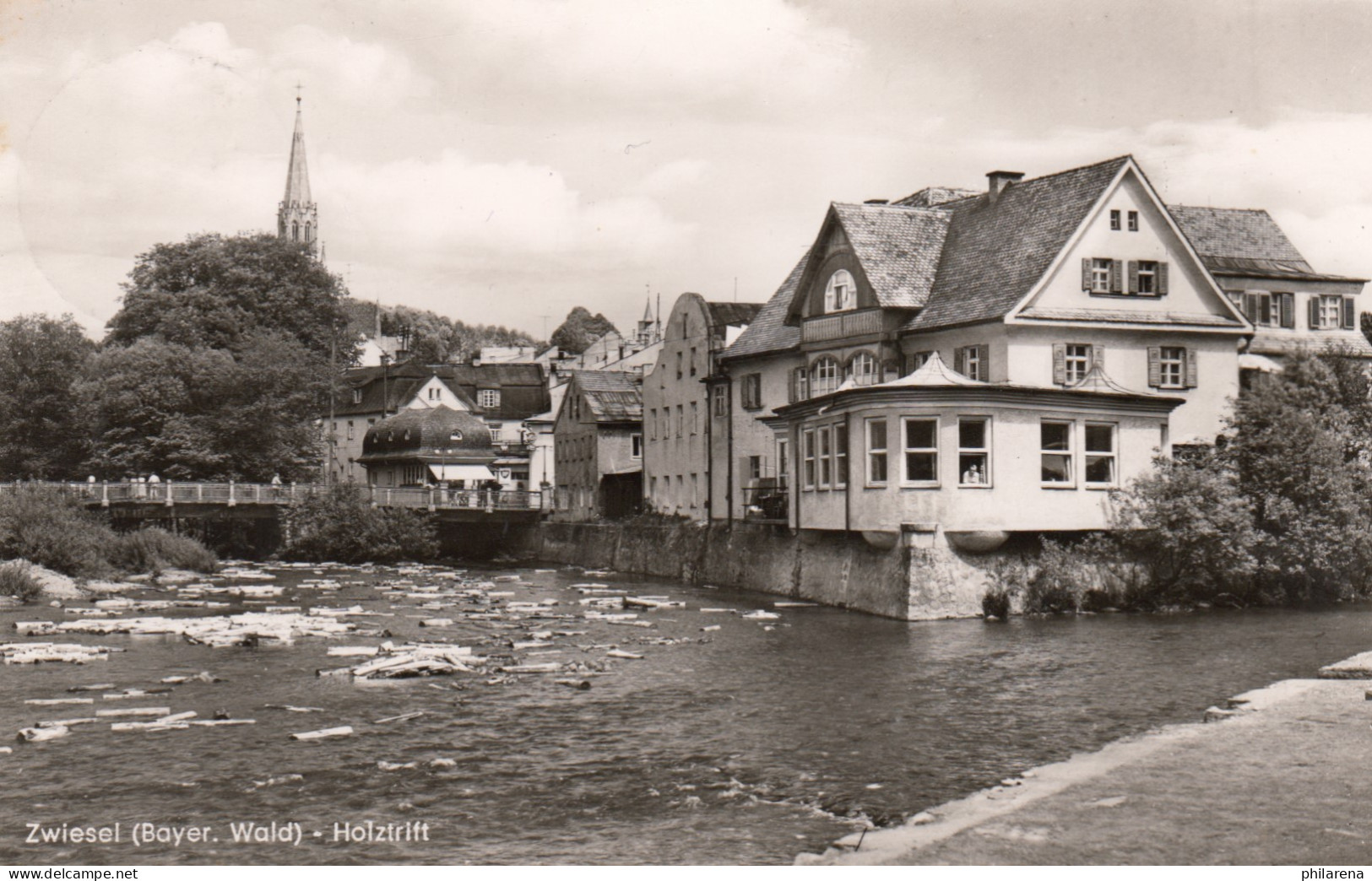 Ansichtskarte Zwiesel, Arnestried über Teisnach 1963 - Brieven En Documenten