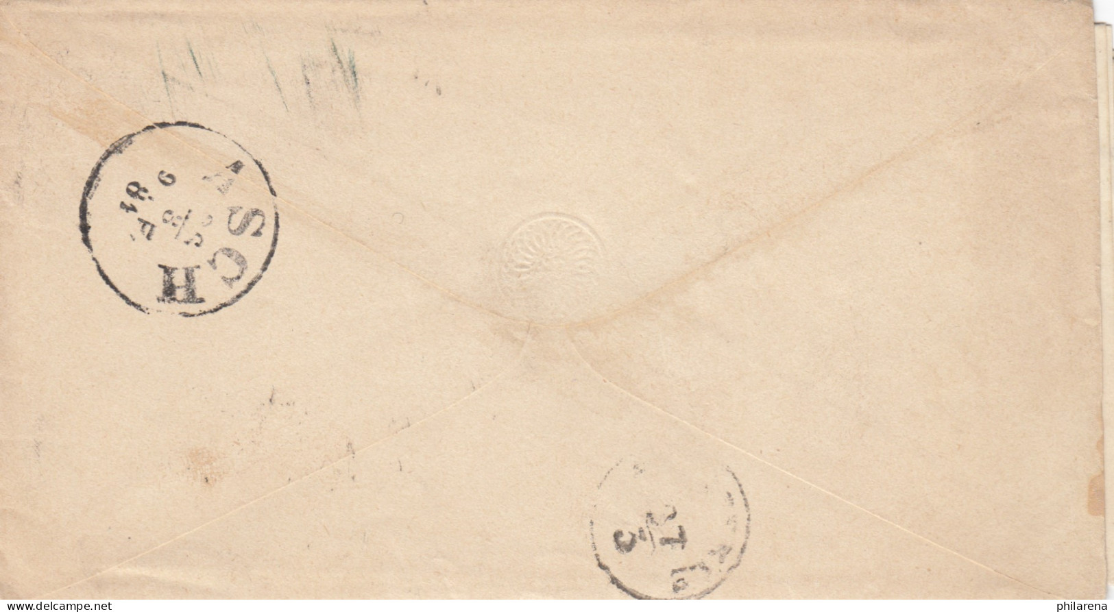 1881: Brief Rossbach/Böhmen Nach Kösterle/Asch Mit Briefinhalt - Briefe U. Dokumente