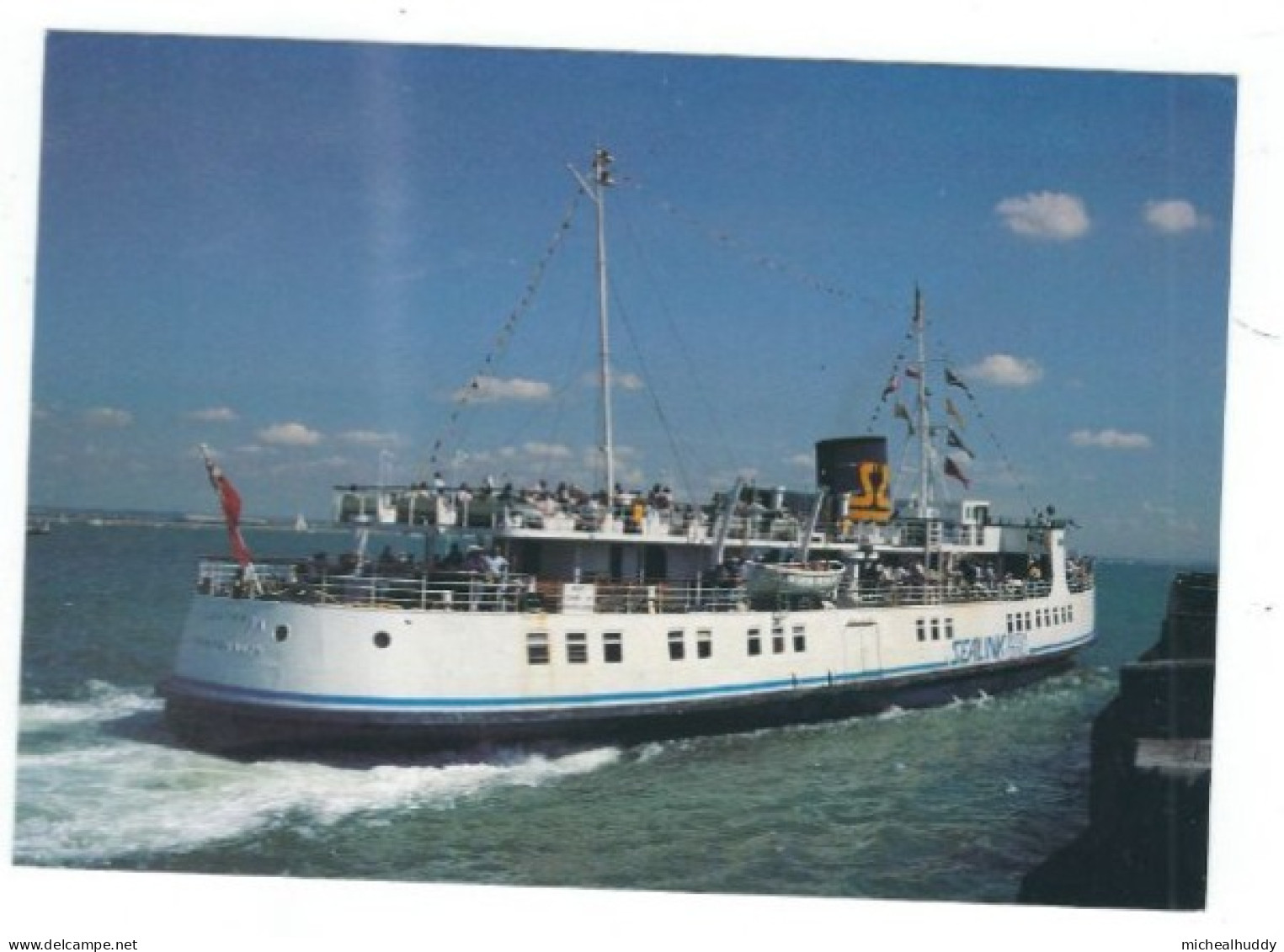 POSTCARD   SHIPPING  FERRY  SEALINK TSMV SOUTHSEA - Ferries