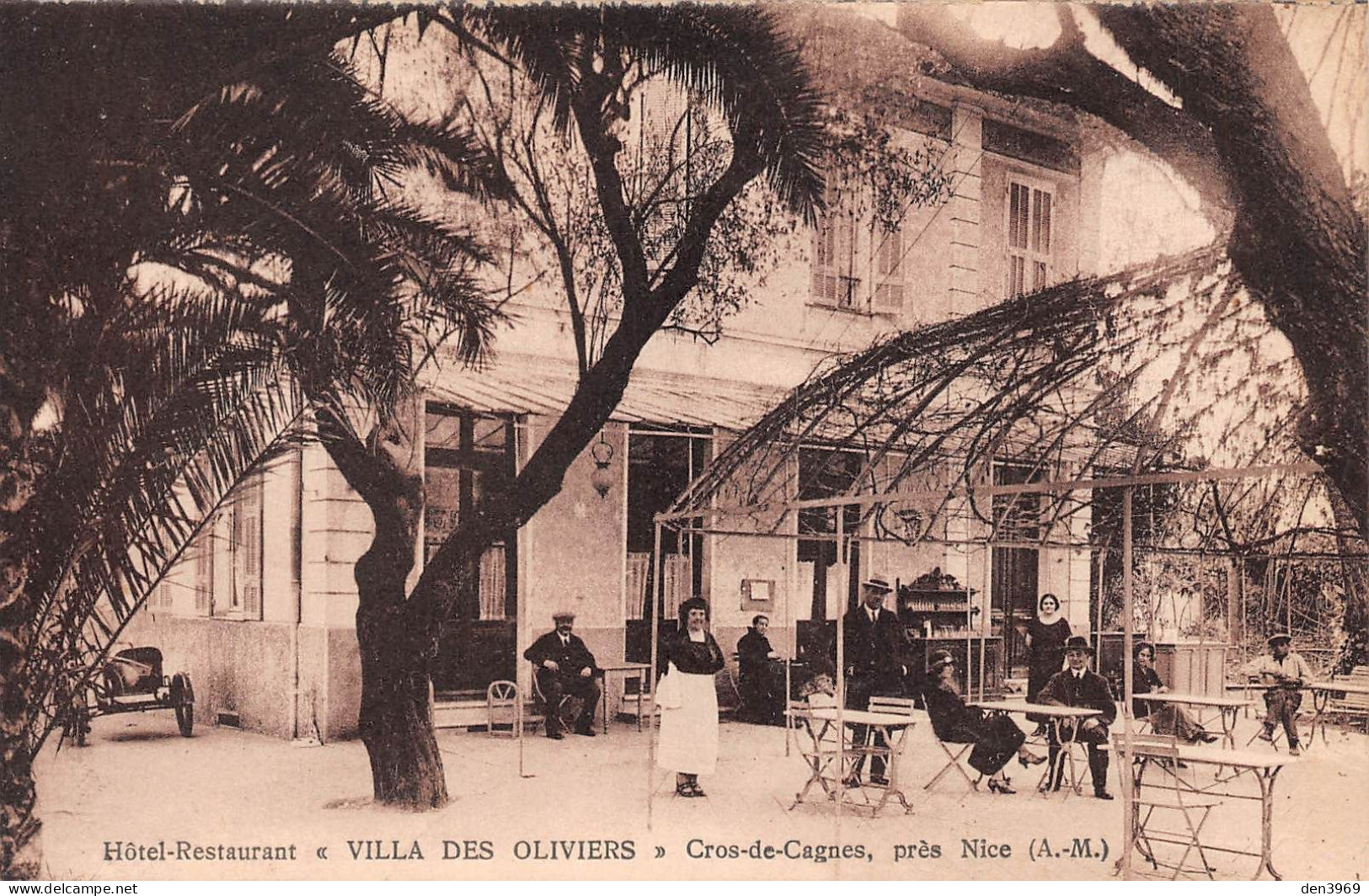 CROS-de-CAGNES (Alpes-Maritimes) Près Nice - Hôtel-Restaurant Villa Des Oliviers, Milamant Propriétaire - Sonstige & Ohne Zuordnung