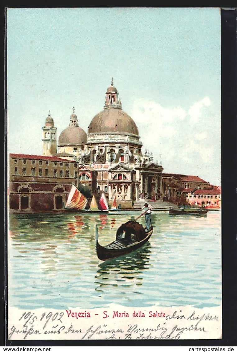 Lithographie Venezia, S. Maria Della Salute  - Venezia (Venice)