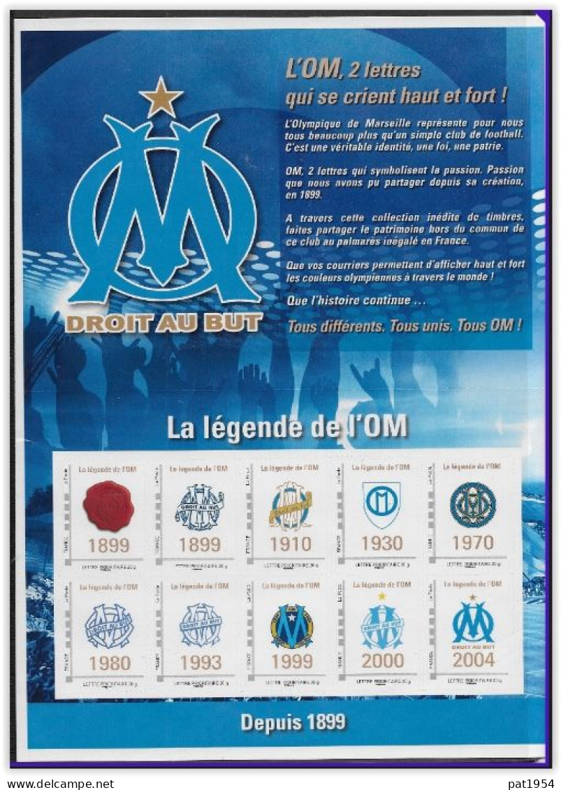 France 2012 Collector N°185 Neuf Olympique De Marseille à La Faciale - Collectors