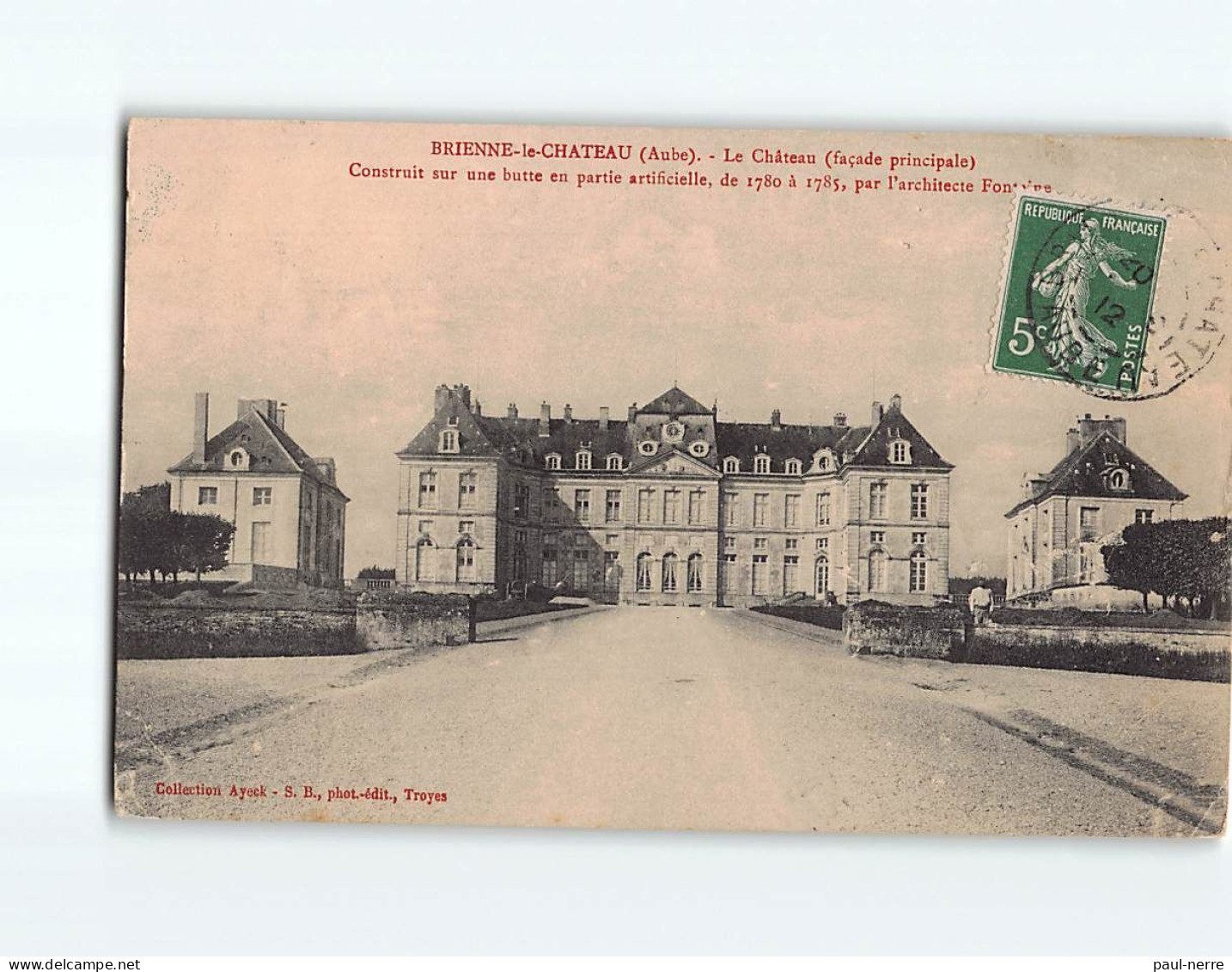 BRIENNE LE CHATEAU : Le Château - état - Sonstige & Ohne Zuordnung