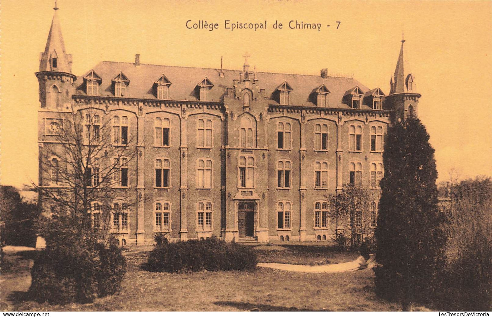 BELGIQUE - Collège Episcopal De Chimay - Vue Générale - Carte Postale Ancienne - Chimay