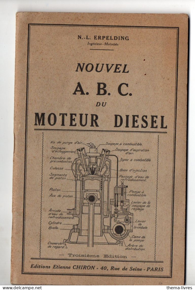 Nouvel ABC Du Moteur Diesel    (PPP47392° - Bricolage / Technique