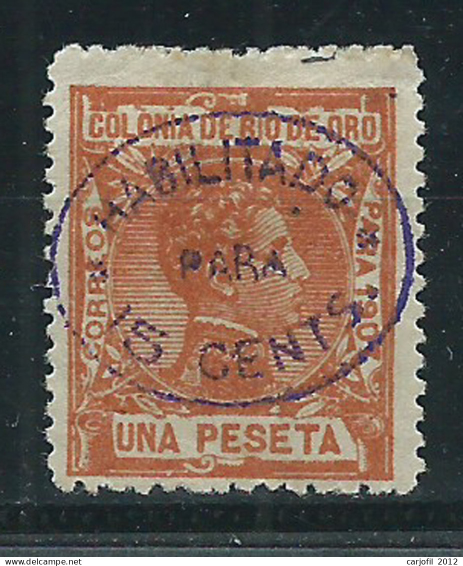 Rio De Oro Sueltos 1908 Edifil 40 * Mh - Rio De Oro