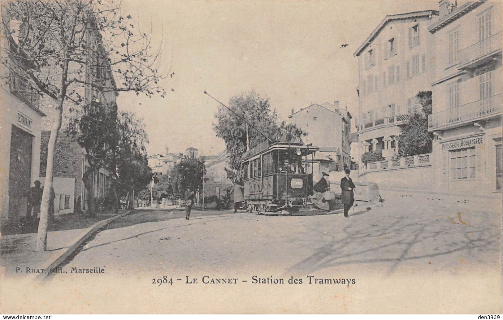 Le CANNET (Alpes-Maritimes) - Station Des Tramways - Le Cannet