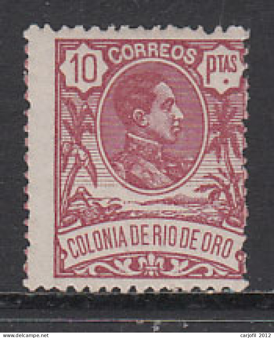 Rio De Oro Sueltos 1909 Edifil 53 ** Mnh  Descentrado - Rio De Oro