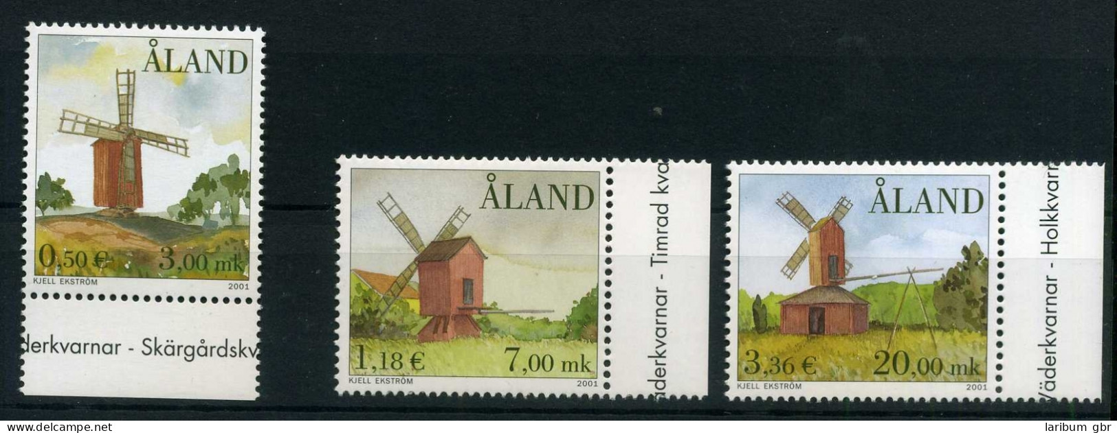 Aland 192-194 Postfrisch Windmühlen #IM461 - Ålandinseln