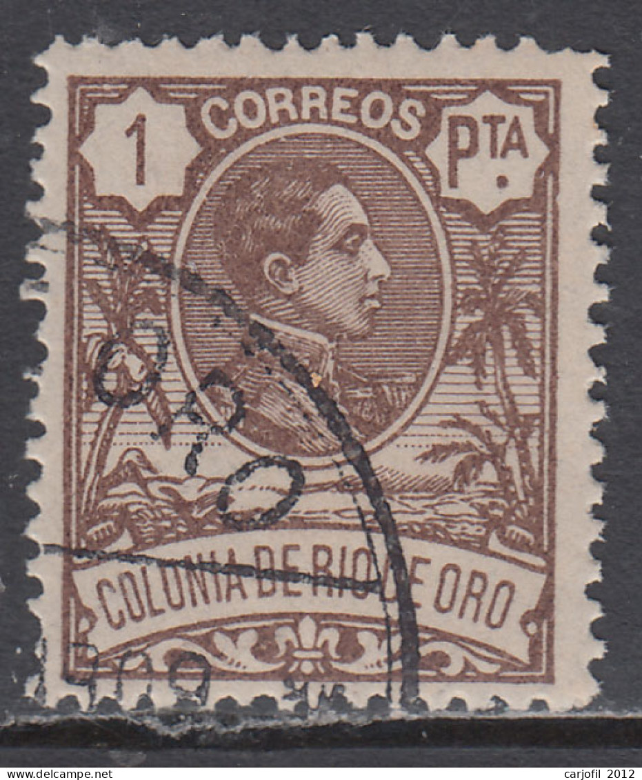 Rio De Oro Sueltos 1909 Edifil 51 Usado - Rio De Oro