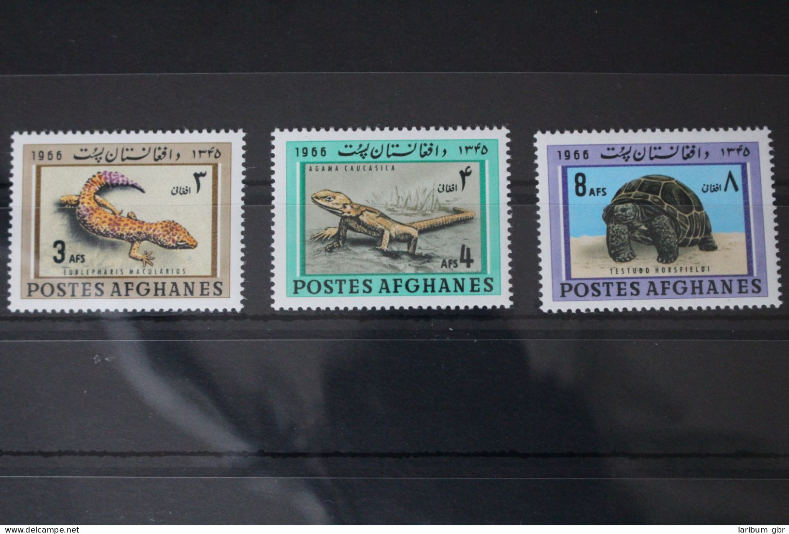 Afghanistan 957-959 Postfrisch Reptilien #WC981 - Afghanistan