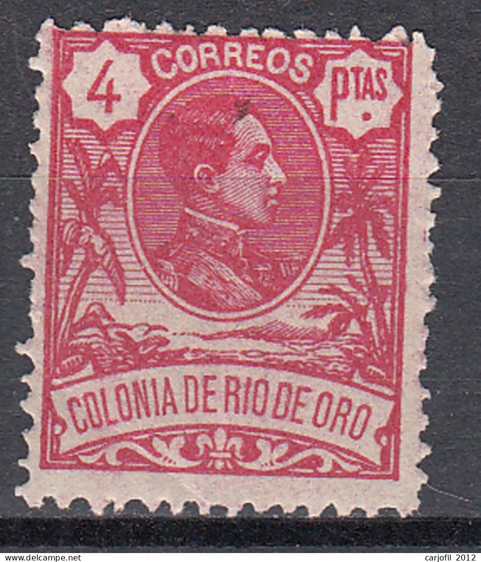 Rio De Oro Sueltos 1909 Edifil 52 ** Mnh Pequeña Doblez - Rio De Oro