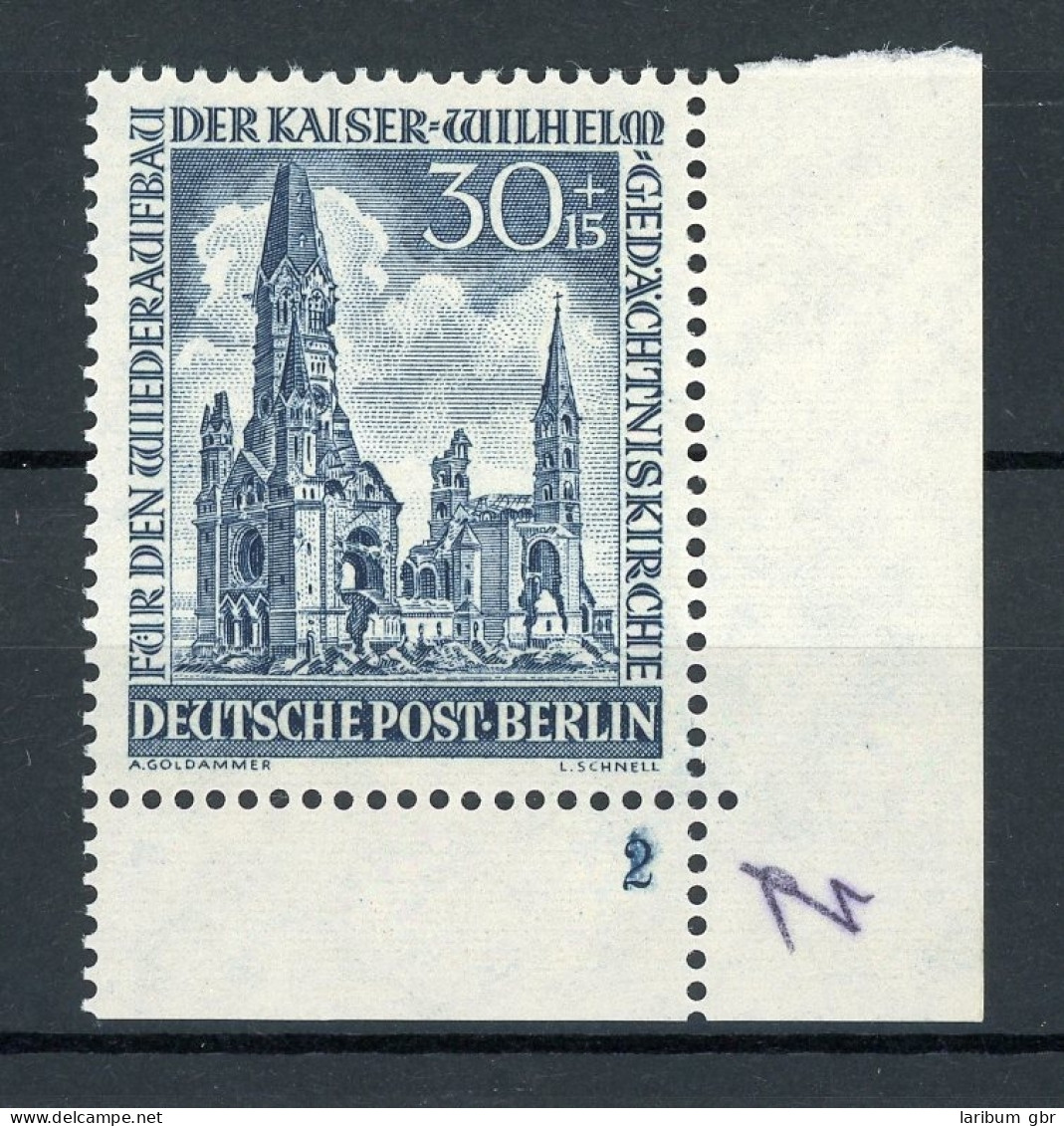 Berlin 109 Postfrisch FN/ Formnummer 2 #IX778 - Other & Unclassified