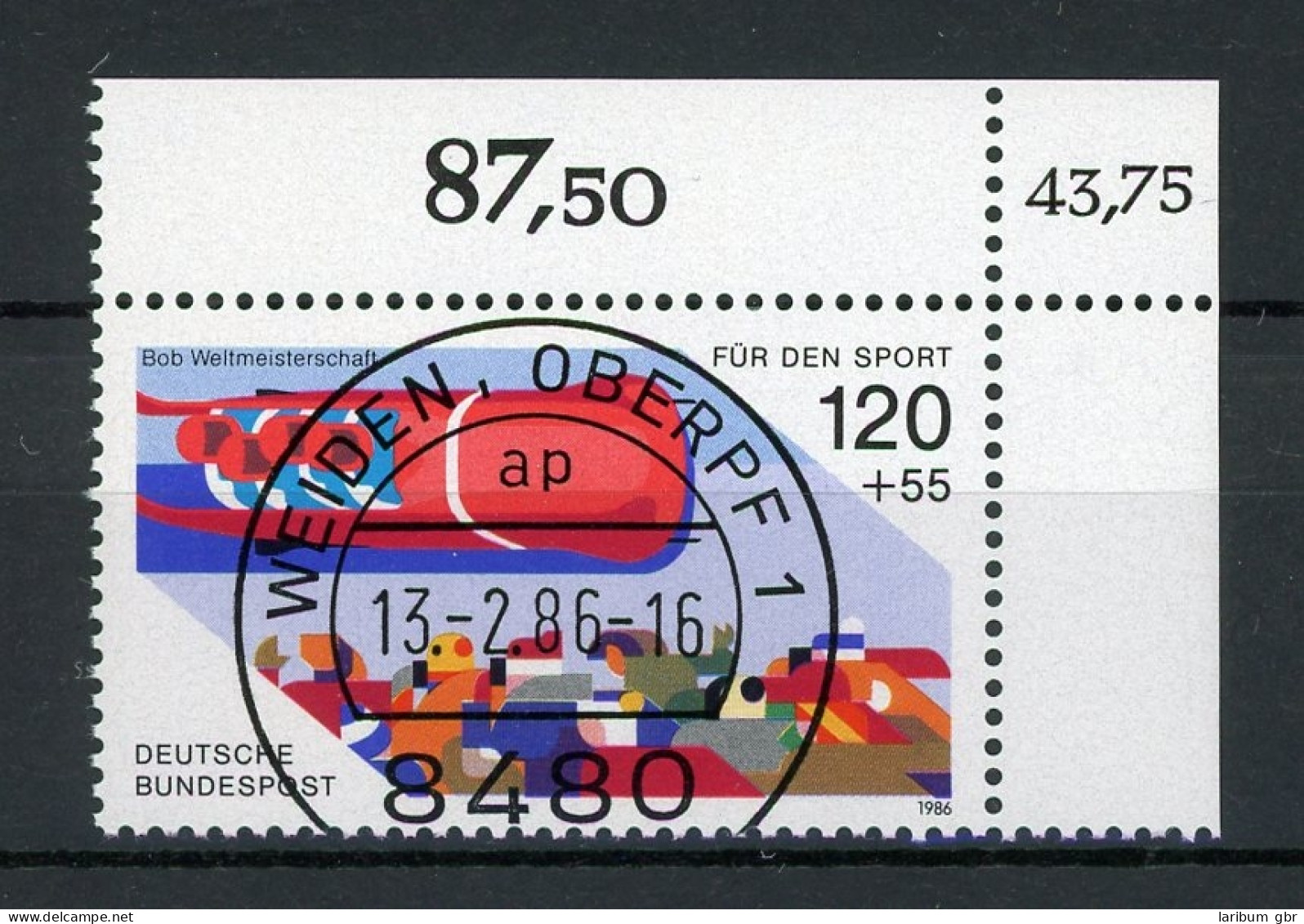 Bund 1270 KBWZ Gestempelt Weiden #IY166 - Used Stamps
