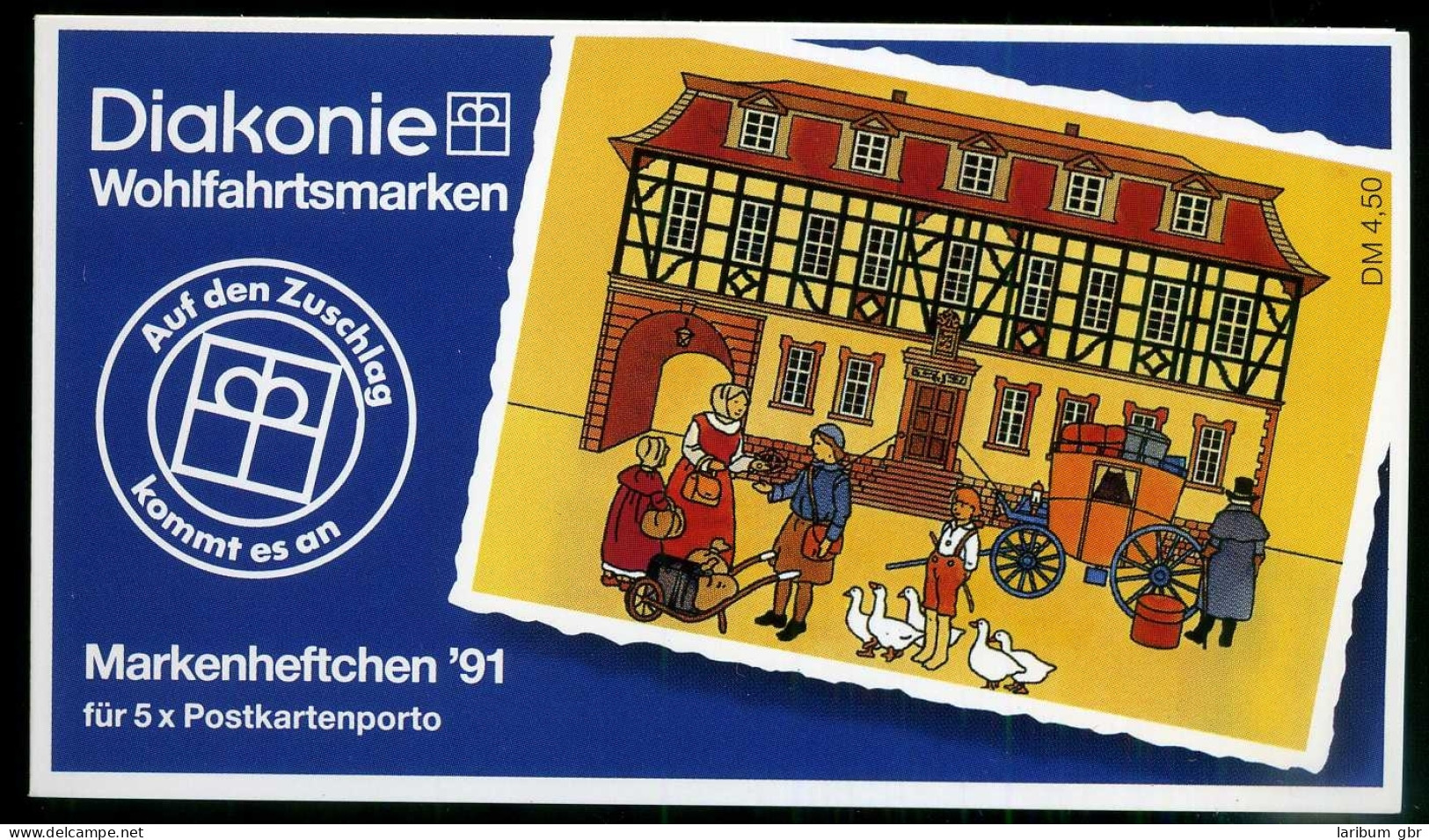 Bund Diakonie Markenheft 1991 Mit 1564 Berlin Ersttagssonderstempel #IT635 - Autres & Non Classés