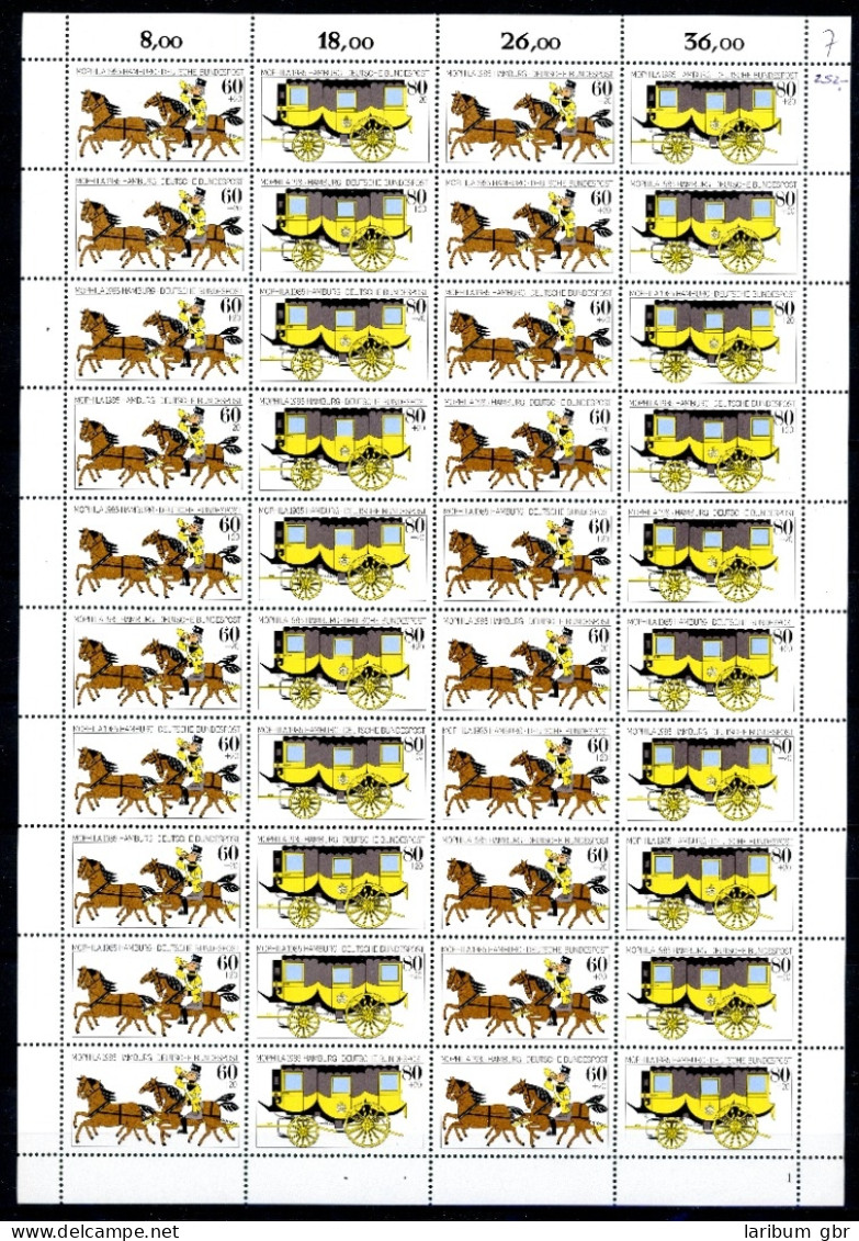 Bund ZD-Bogen 1255-1256 Postfrisch MOPHILA #JW867 - Andere & Zonder Classificatie