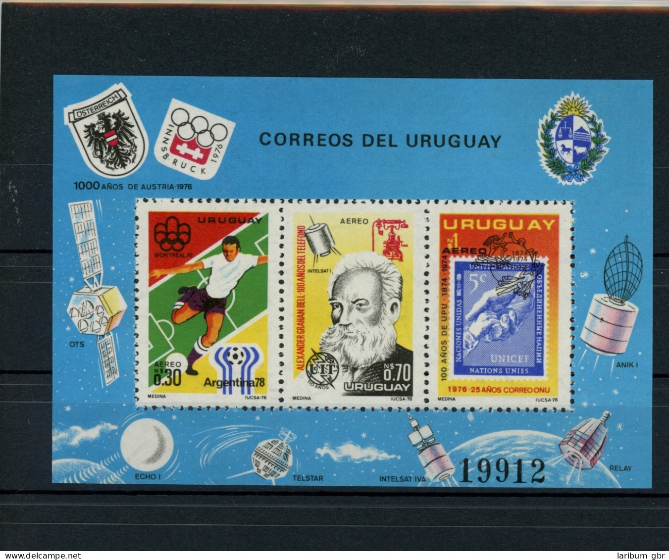Uruguay Block 29 Postfrisch #JK836 - Uruguay