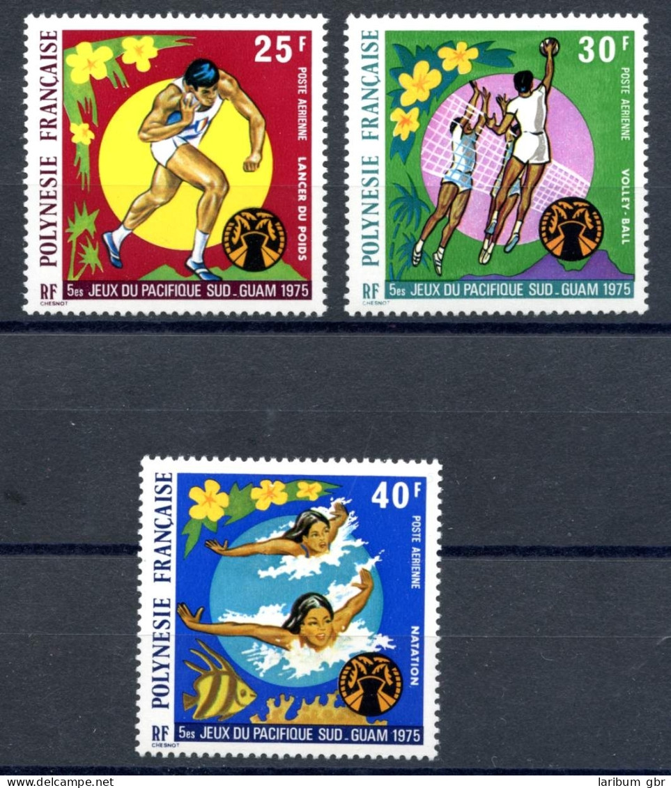 Franz. Polynesien 198-200 Postfrisch Sport #IS736 - Autres & Non Classés