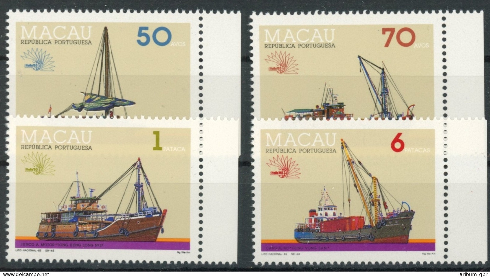Macau 546-549 Postfrisch Briefmarkenausstellung #JL273 - Andere & Zonder Classificatie