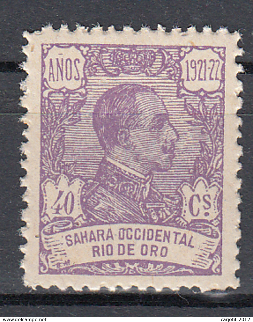 Rio De Oro Sueltos 1921 Edifil 138 ** Mnh - Rio De Oro