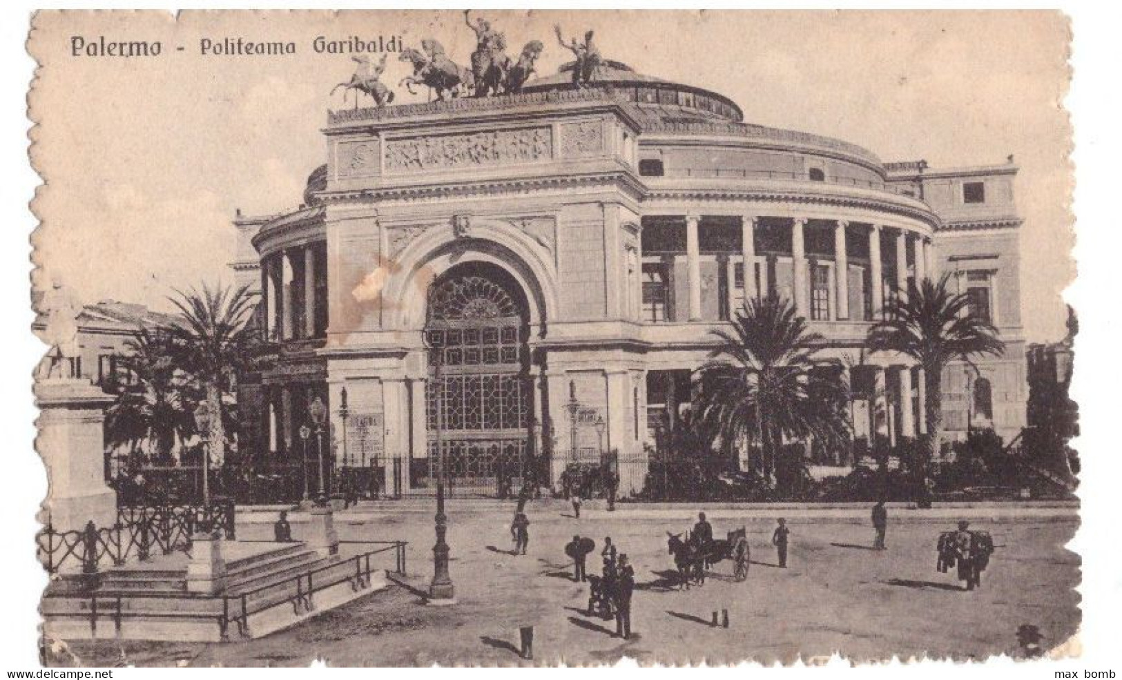 1916 PALERMO 12  POLITEAMA GARIBALDI - Palermo