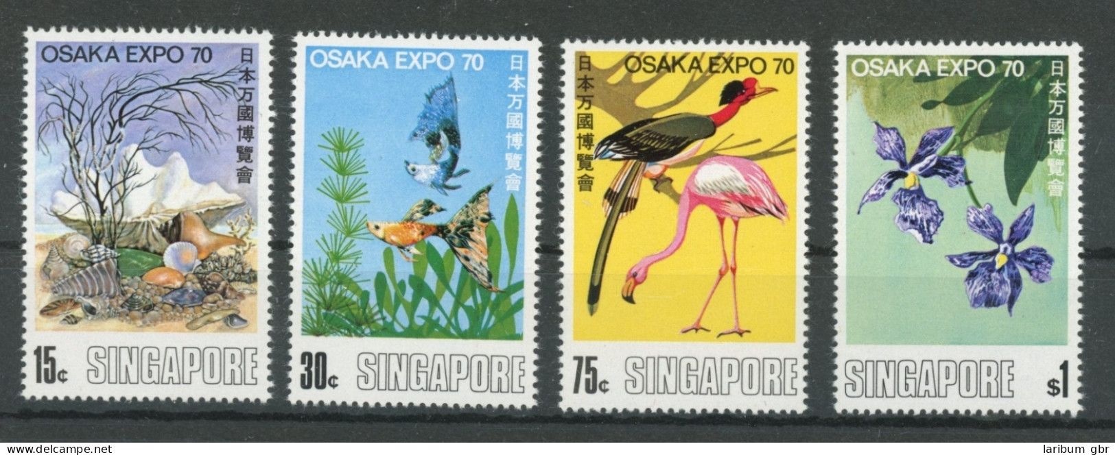 Singapur 112-15 Postfrisch Weltausstellung EXPO #JK923 - Singapour (1959-...)
