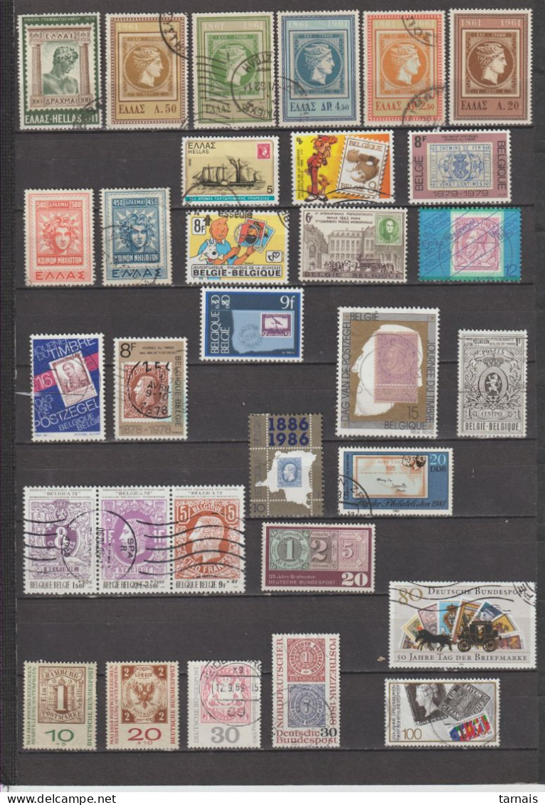 Lot De 31 Timbres Thème  Monnaies Sur Timbre  (lot 303) - Münzen