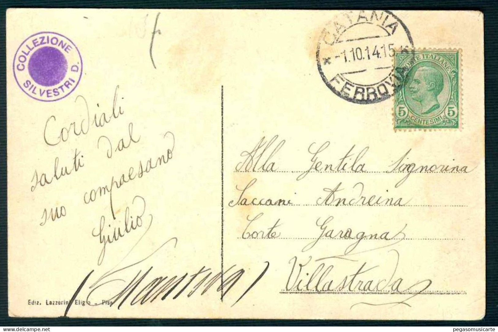 BK034 SARZANA - PIAZZA DEL DUOMO - LA CATTEDRALE ANIMATA LA SPEZIA 1914 - Sonstige & Ohne Zuordnung