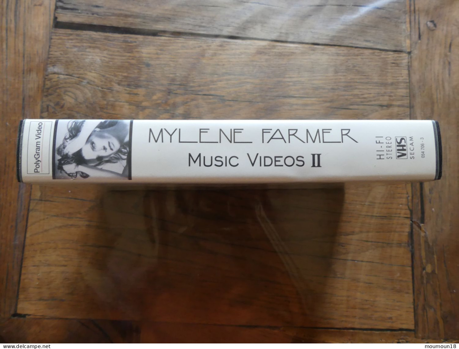Lot 3 Vidéo-cassettes VHS Secam Mylène Farmer - Sonstige & Ohne Zuordnung