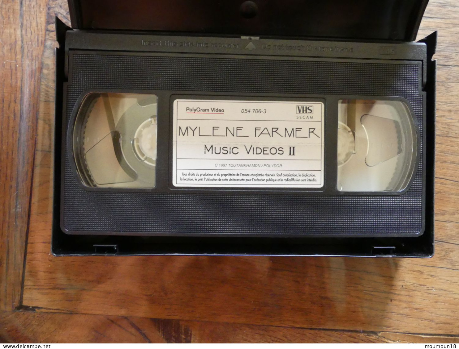 Lot 3 Vidéo-cassettes VHS Secam Mylène Farmer - Autres & Non Classés