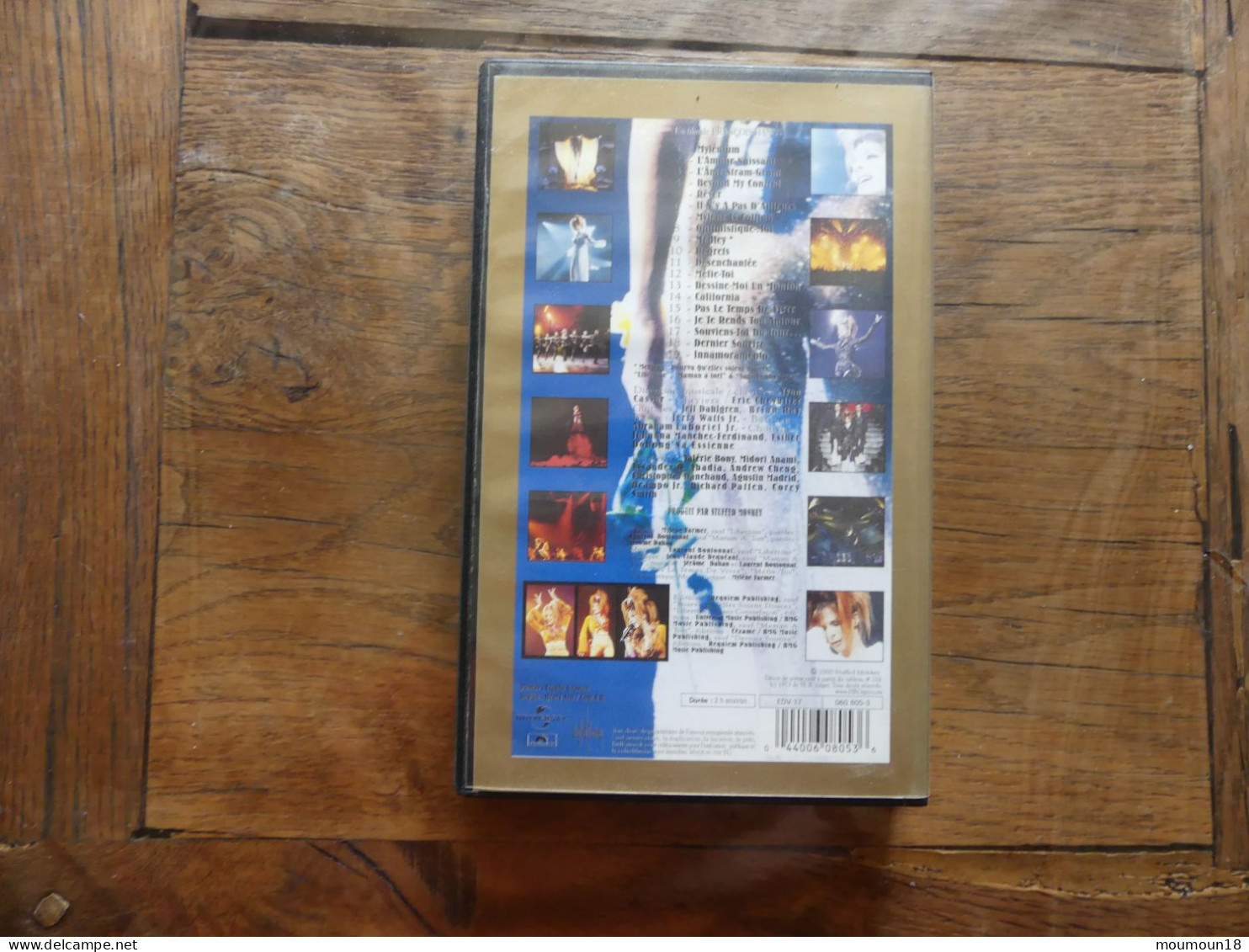 Lot 3 Vidéo-cassettes VHS Secam Mylène Farmer