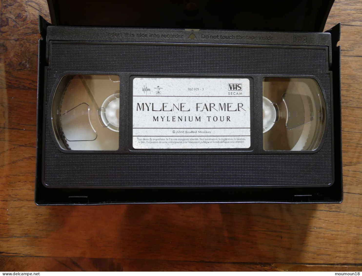 Lot 3 Vidéo-cassettes VHS Secam Mylène Farmer